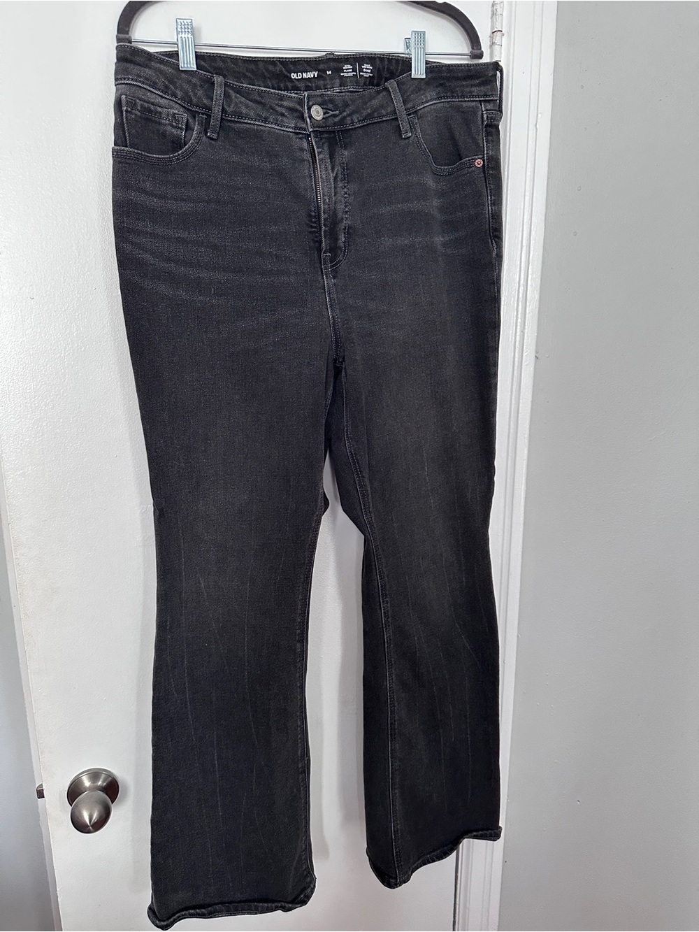 Old Navy Black Wide-Leg Jeans